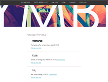 Tablet Screenshot of nymble.se